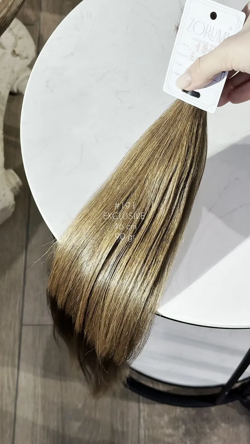 Natural hair package from the ZORUMI Dubai collection, clip 27 of 86