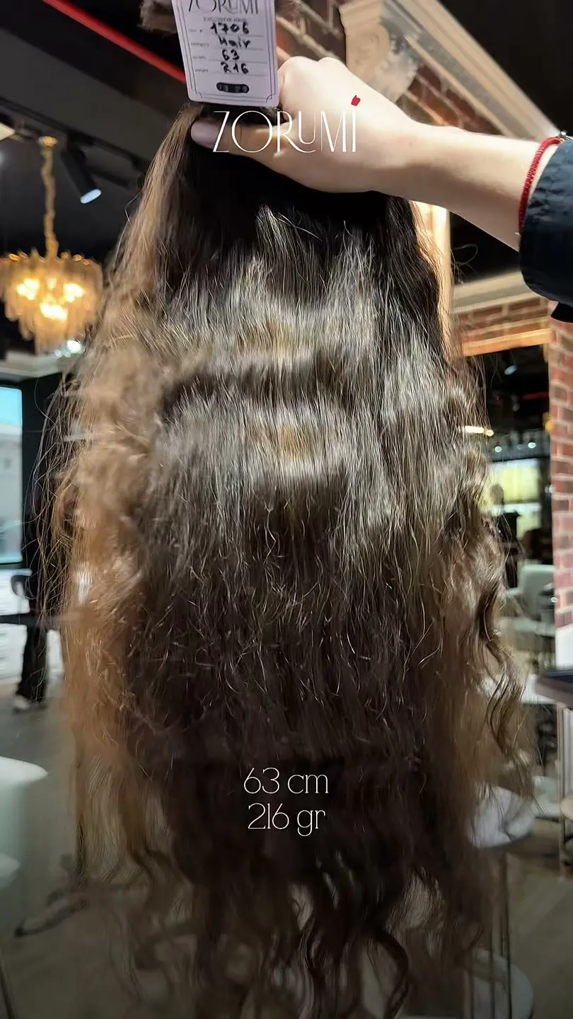 Natural hair package from the ZORUMI Dubai collection, clip 63 of 86