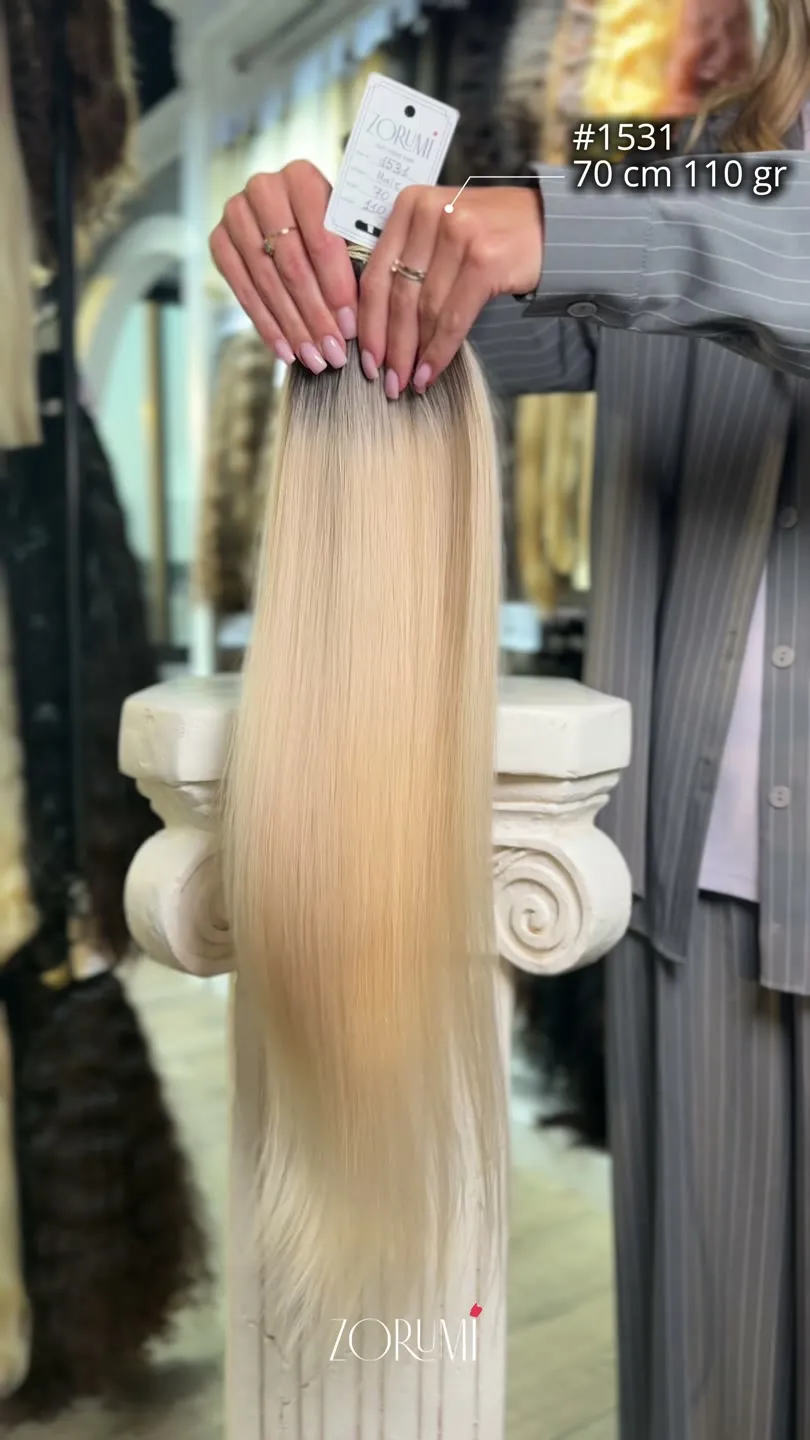 Natural hair package from the ZORUMI Dubai collection, clip 68 of 86