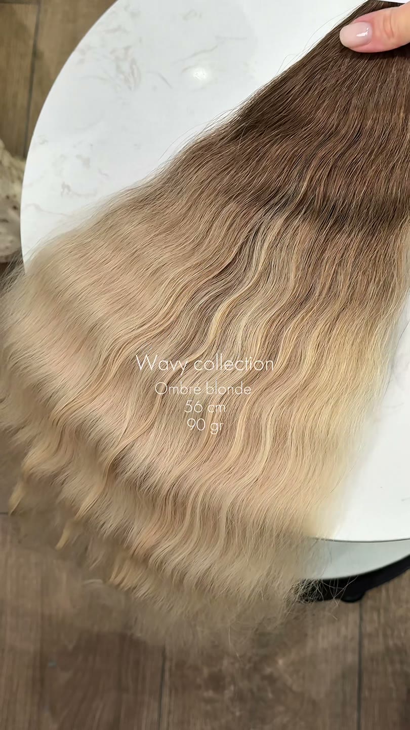 Natural hair package from the current ZORUMI collection, filmed in daylight. Length, weight and shade are confirmed in writing, not from the clip.