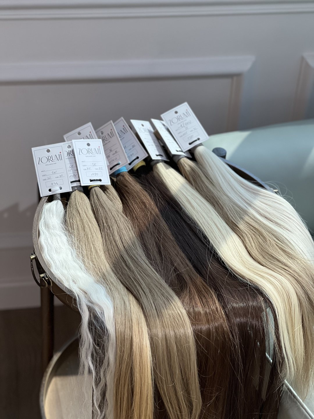 Colour selection and tone matching for salon colouring