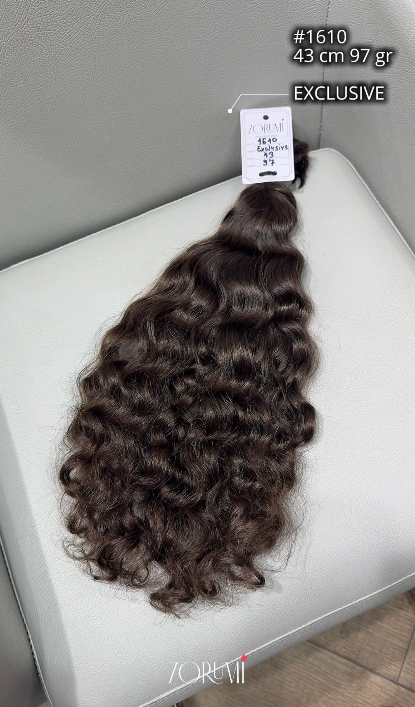 ZORUMI donor hair #1610, 43 cm, 97 g