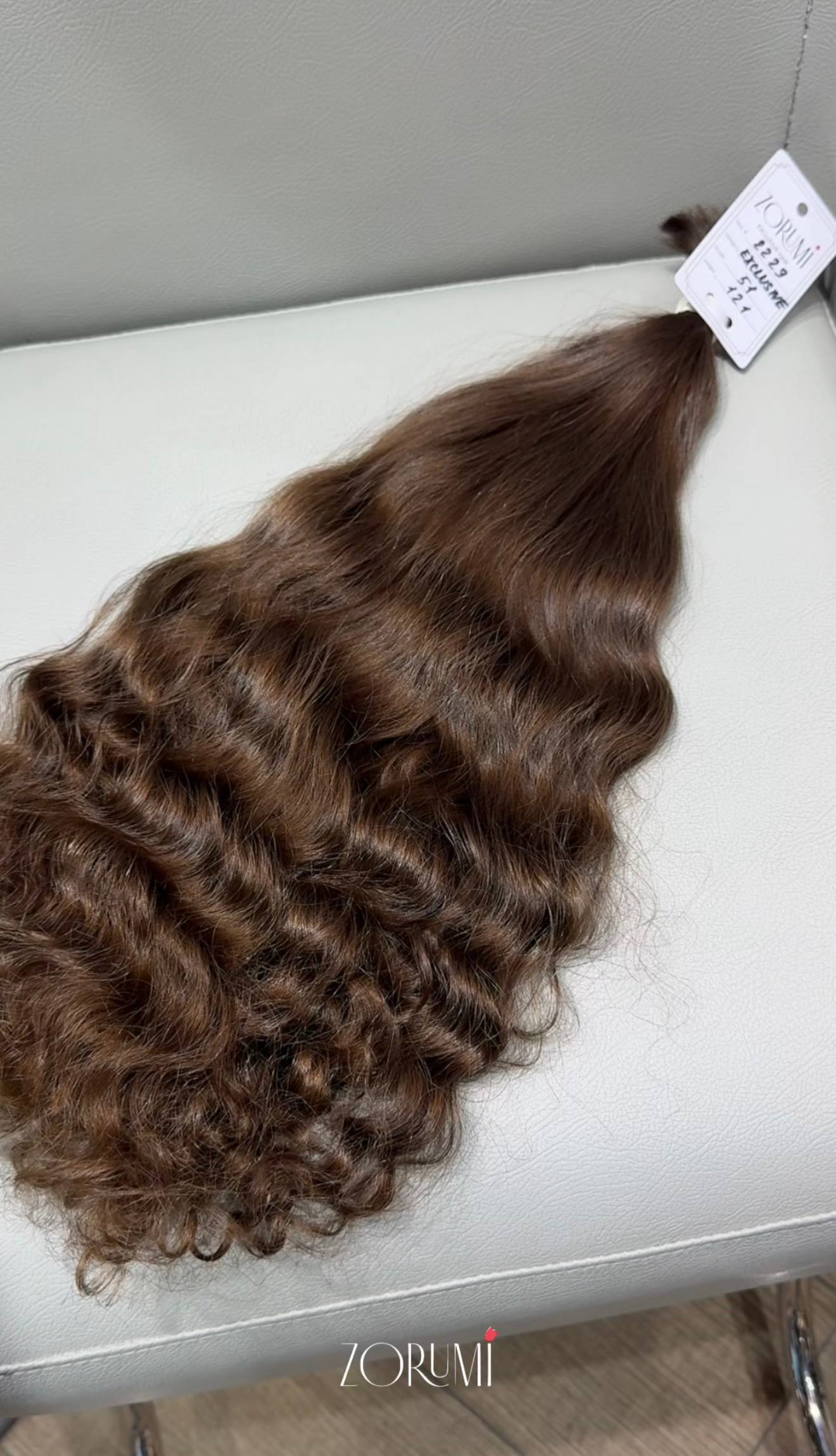 ZORUMI donor hair #2229, 51 cm, 121 g